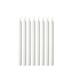 Best selling birthday party white pillar stick candle