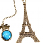 High quality Eiffel tower souvenir used building booking mark