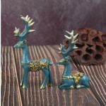 Polyresin Deer Figure Resin House Decoration Statue Crafts